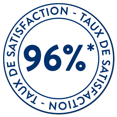 Taux de satisfaction prépa été 2017 95%